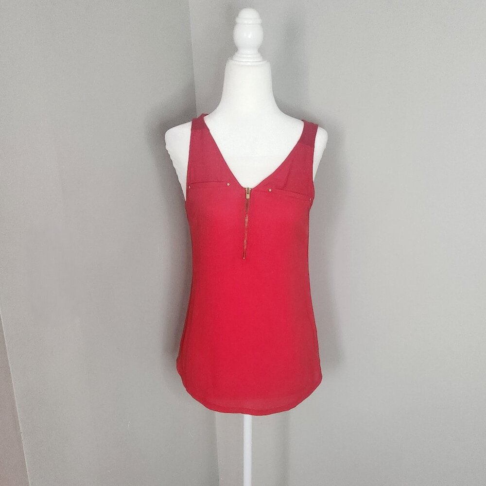 Express - Mixed Media Tank Top - Size XS